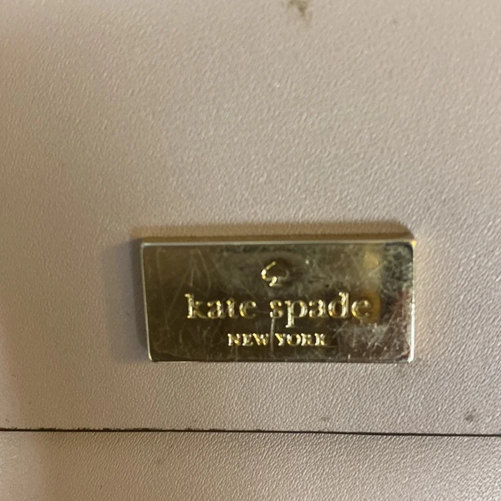 Kate Spade lavender-gray wallet - Picture 3 of 5